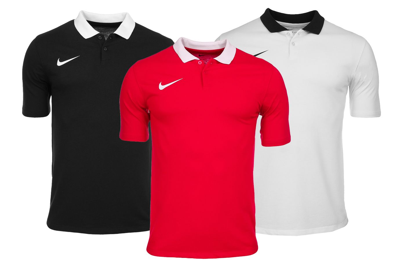 Nike T-Shirt-Satz der Männer Dri-FIT Park 20 Polo SS CW6933 010/657/100