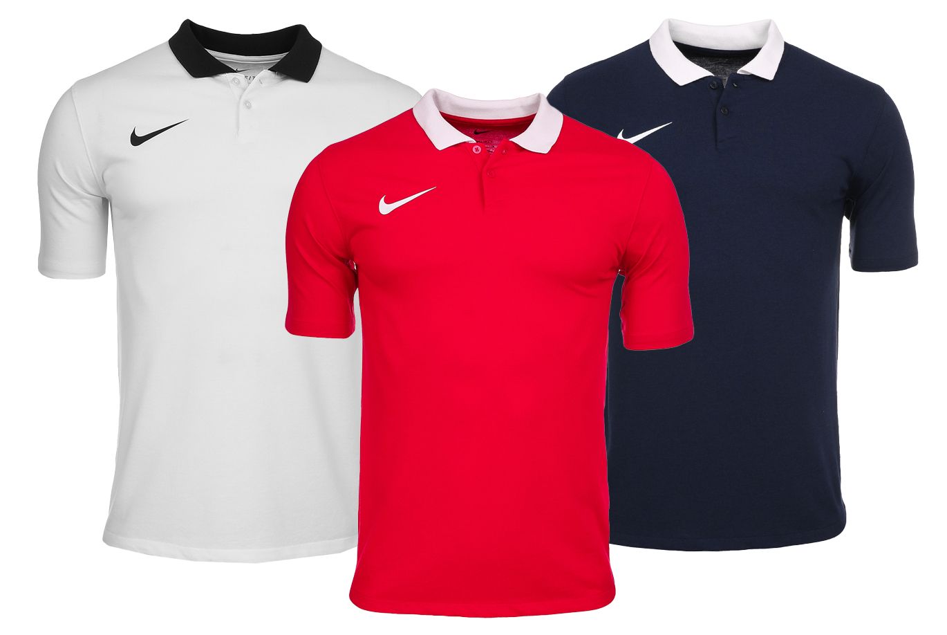 Nike T-Shirt-Satz der Männer Dri-FIT Park 20 Polo SS CW6933 451/657/100