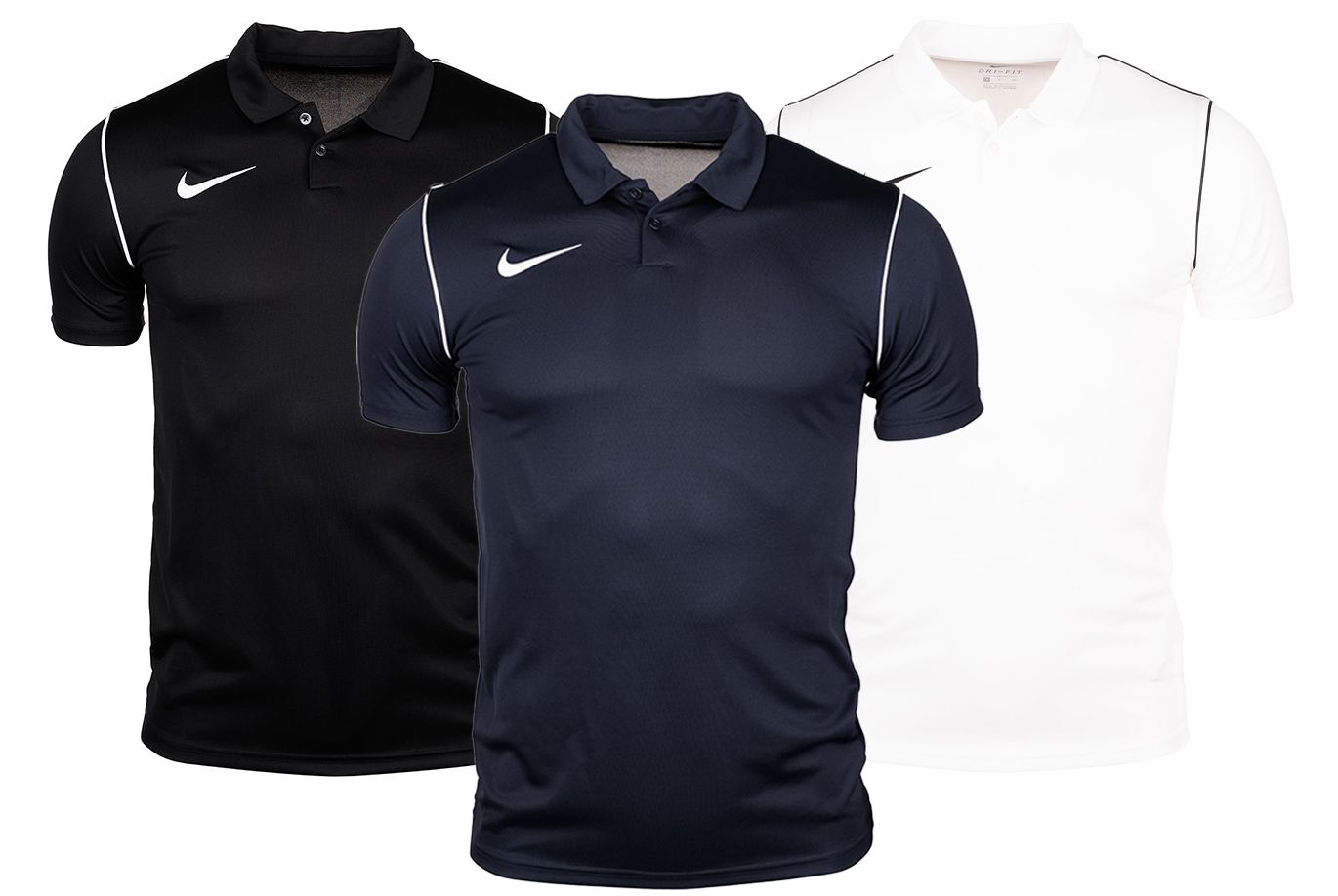 Nike T-Shirt-Satz der Männer M Dry Park 20 Polo BV6879 010/410/100