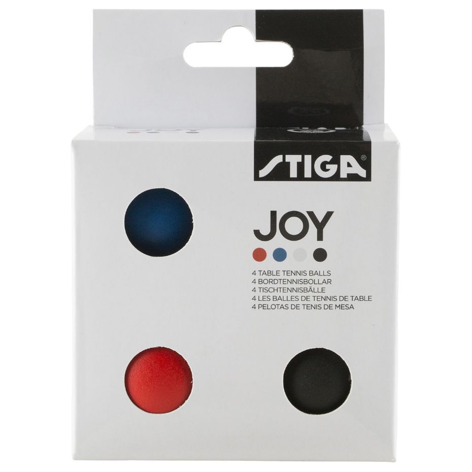 Stiga Tischtennisbälle Joy 4pcs Mix
