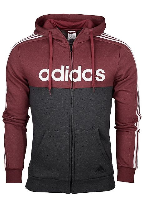 adidas Kapuzenbluse Herren Essentials Colour block Hooded Tracktop GD5504