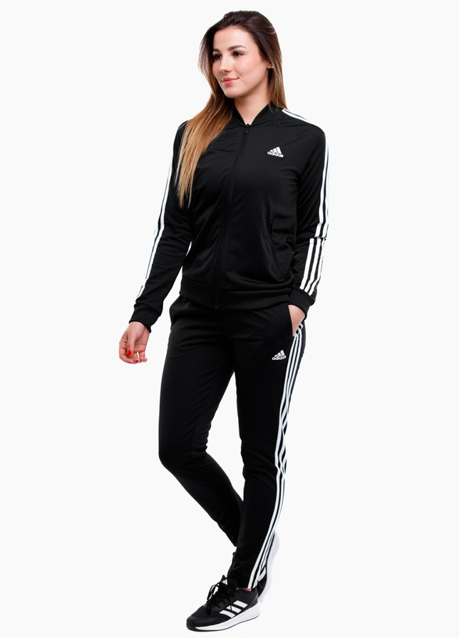 adidas Damen Trainingsanzug Essentials Tracksuit W 3S TR TS IJ8781 adidas Damen Trainingsanzug Essentials Tracksuit W 3S TR TS IJ8781
