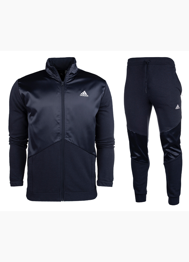 adidas Herren Trainingsanzug Satin French Terry Track Suit HI5396 adidas Herren Trainingsanzug Satin French Terry Track Suit HI5396