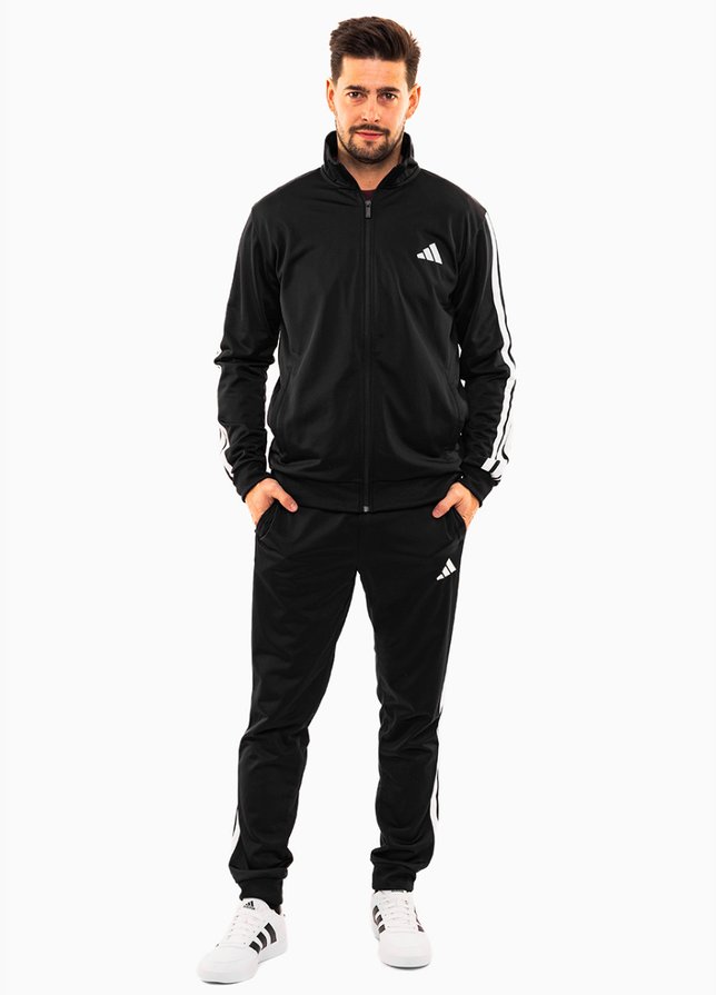 adidas Herren Trainingsanzug Sportswear Basic 3-Stripes Tricot JI8858 adidas Herren Trainingsanzug Sportswear Basic 3-Stripes Tricot JI8858