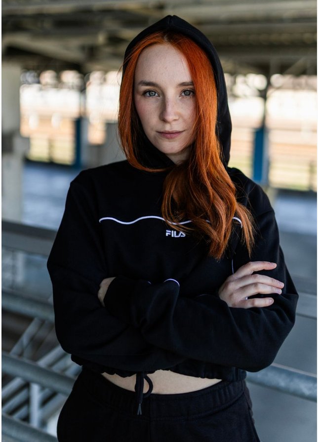 Fila Damen Kapuzenpullover Laagna FAW0907 80010 Fila Damen Kapuzenpullover Laagna FAW0907 80010