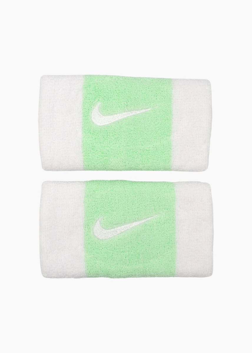 Nike Schweißbänder fürs Handgelenk Swoosh Doublewide Wristbands 2PCS N0001586117OS