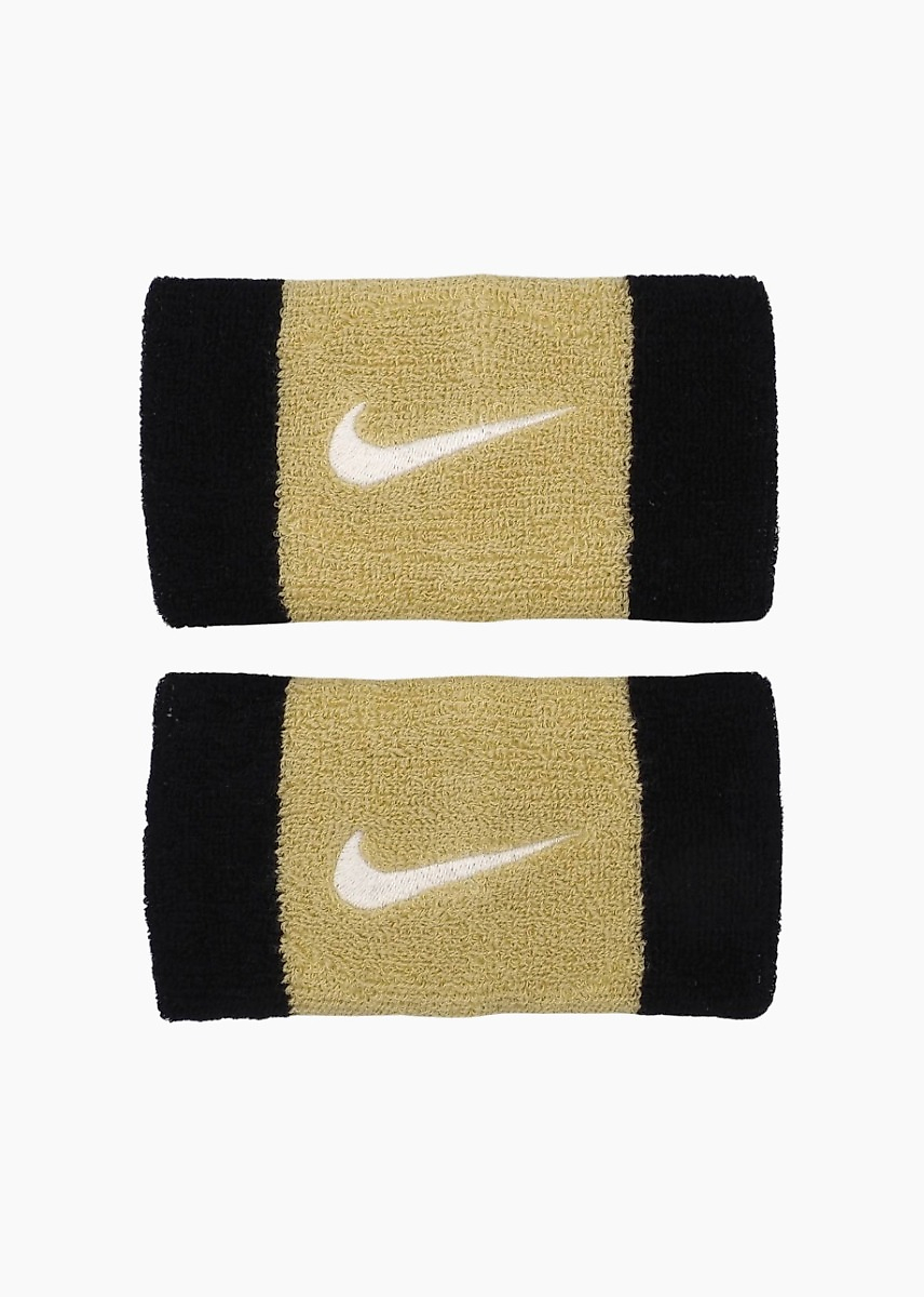 Nike Schweißbänder fürs Handgelenk Swoosh Doublewide Wristbands 2PCS N0001586055OS