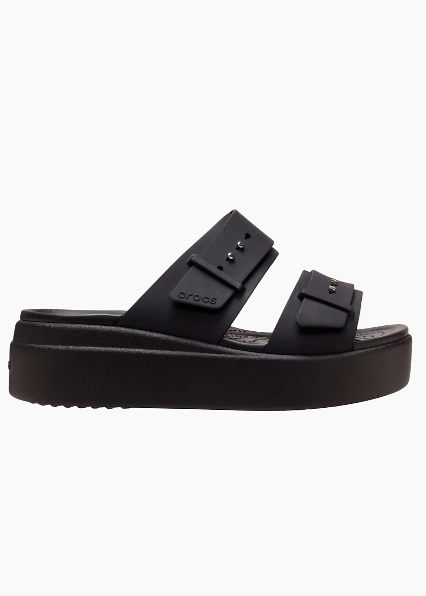 Crocs Damen Badelatschen Brooklyn Low 207431 001