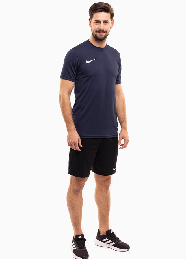 Nike Sport-Set T-shirt Kurze Hose Dry Park VII JSY SS BV6708 410/BV6855 010 Nike Sport-Set T-shirt Kurze Hose Dry Park VII JSY SS BV6708 410/BV6855 010