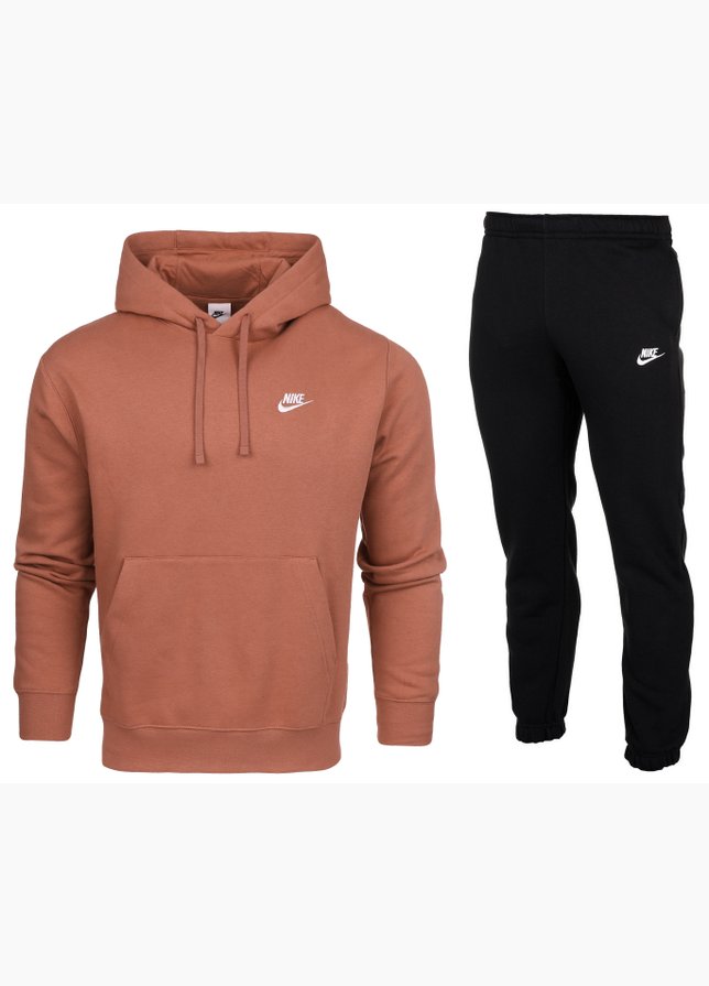 Nike Herren Trainingsanzug Hoodie Club Fleece BV2654 215/BV2737 010 Nike Herren Trainingsanzug Hoodie Club Fleece BV2654 215/BV2737 010