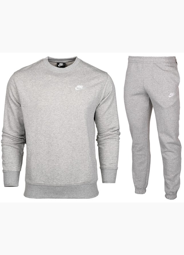 Nike Herren Trainingsanzug Club Fleece Crew BV2662 063/BV2737 063 Nike Herren Trainingsanzug Club Fleece Crew BV2662 063/BV2737 063