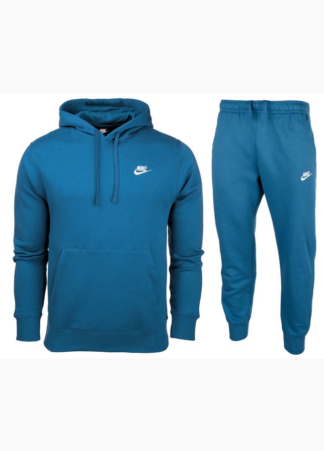 Nike Herren Trainingsanzug Hoodie Club Fleece Jogger BV2654 407/BV2671 407 Nike Herren Trainingsanzug Hoodie Club Fleece Jogger BV2654 407/BV2671 407