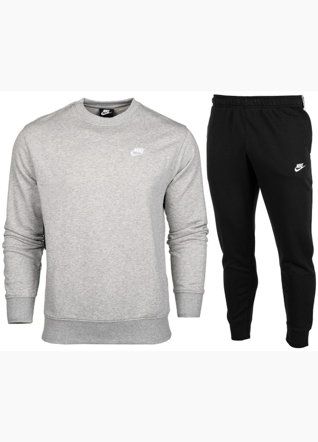 Nike Herren Trainingsanzug Club Fleece Jogger Crew BV2662 063/BV2671 010 Nike Herren Trainingsanzug Club Fleece Jogger Crew BV2662 063/BV2671 010
