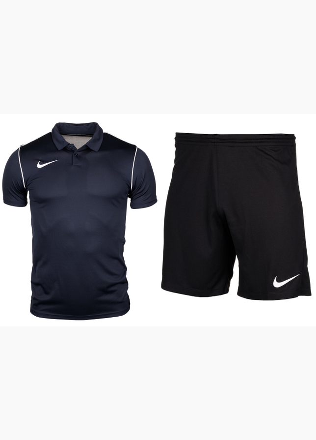 Nike Sport-Set T-shirt Kurze Hose M Dry Park 20 Polo BV6879 410/BV6855 010 Nike Sport-Set T-shirt Kurze Hose M Dry Park 20 Polo BV6879 410/BV6855 010