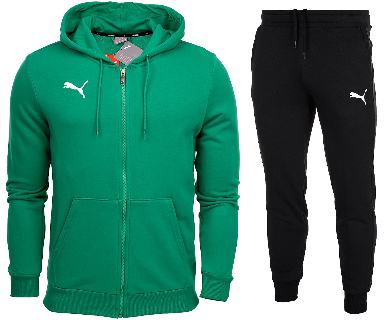 PUMA Herren Trainingsanzug teamGOAL 23 Casuals Hooded Jacket 656708 05/656582 03