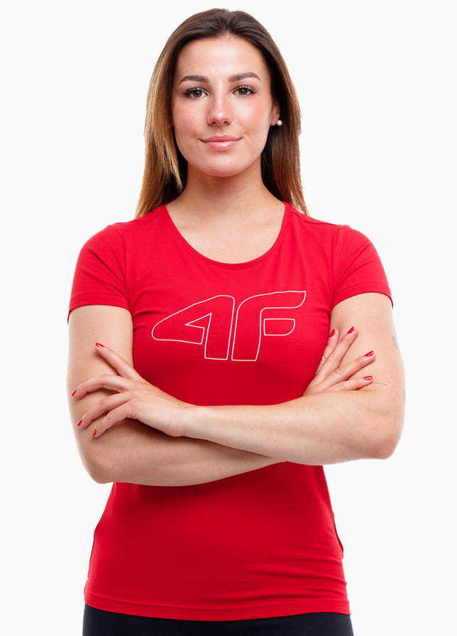 4F Damen T-Shirt H4L22 TSD353 62S 4F Damen T-Shirt H4L22 TSD353 62S