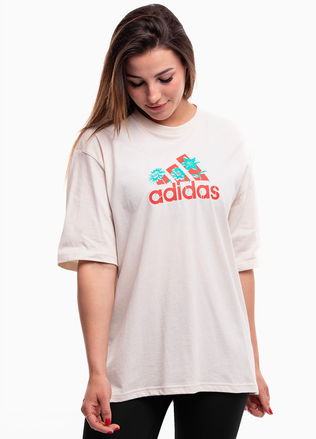 adidas Damen T-Shirt Flower Pack Badge of Sport IT1421 adidas Damen T-Shirt Flower Pack Badge of Sport IT1421