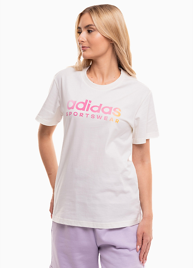 adidas Damen T-Shirt The Soft Side Linear IR5890 adidas Damen T-Shirt The Soft Side Linear IR5890
