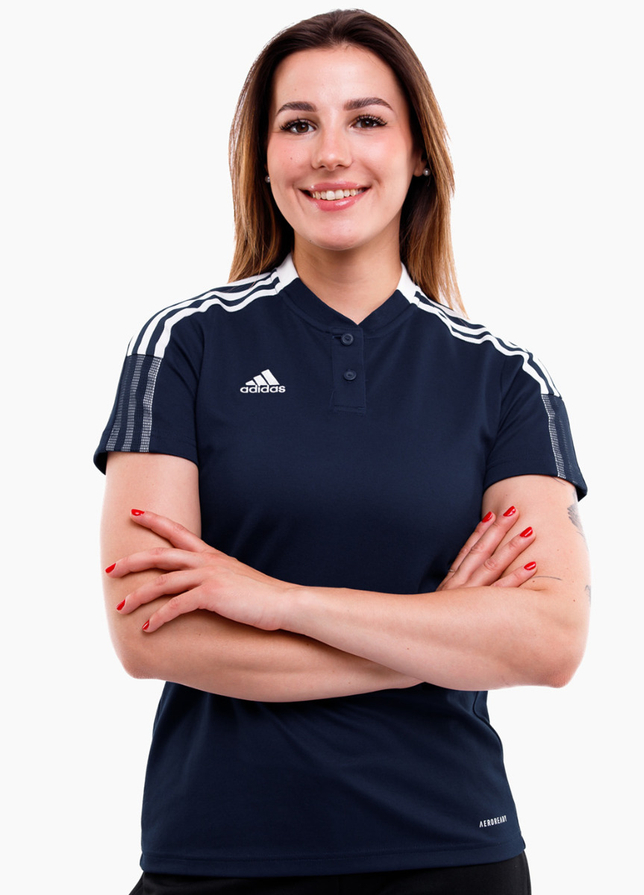 adidas Damen T-Shirt Tiro 21 Polo W GK9674 adidas Damen T-Shirt Tiro 21 Polo W GK9674