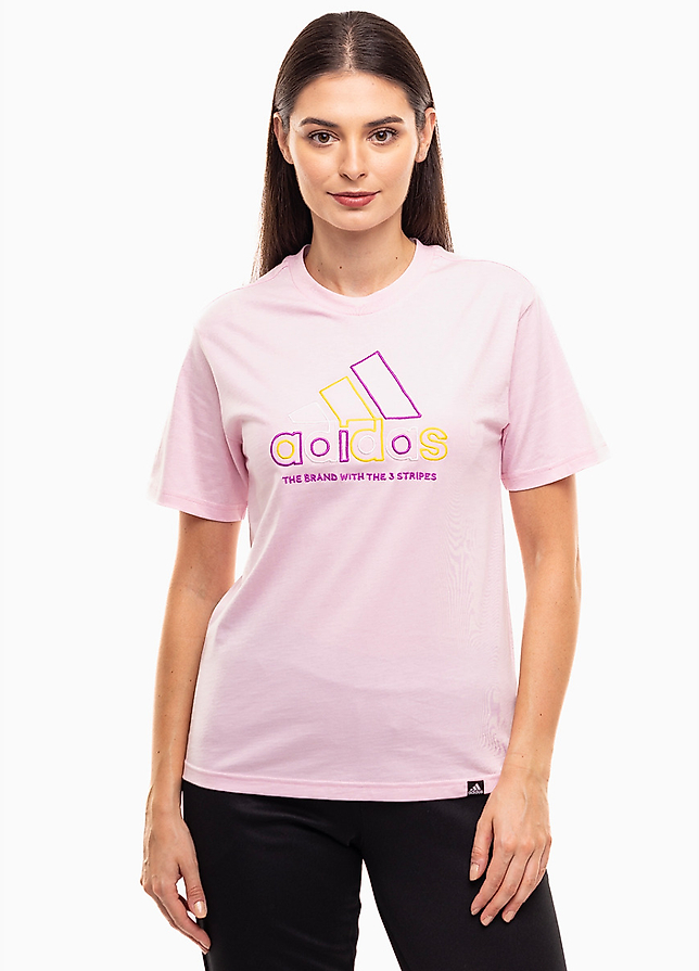 adidas Damen T-Shirt Xpress Logo IY3413 adidas Damen T-Shirt Xpress Logo IY3413