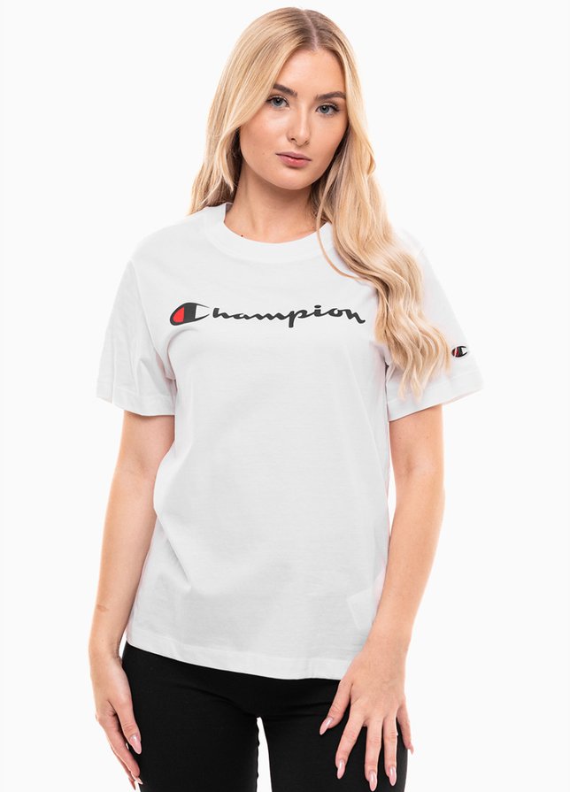 Champion Damen T-Shirt SS Tee 117534 WW001 Champion Damen T-Shirt SS Tee 117534 WW001