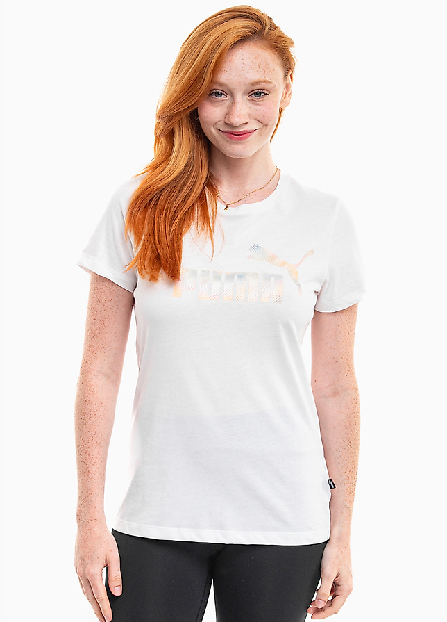 PUMA Damen T-Shirt ESS+ Summer Daze Tee 679921 02 PUMA Damen T-Shirt ESS+ Summer Daze Tee 679921 02