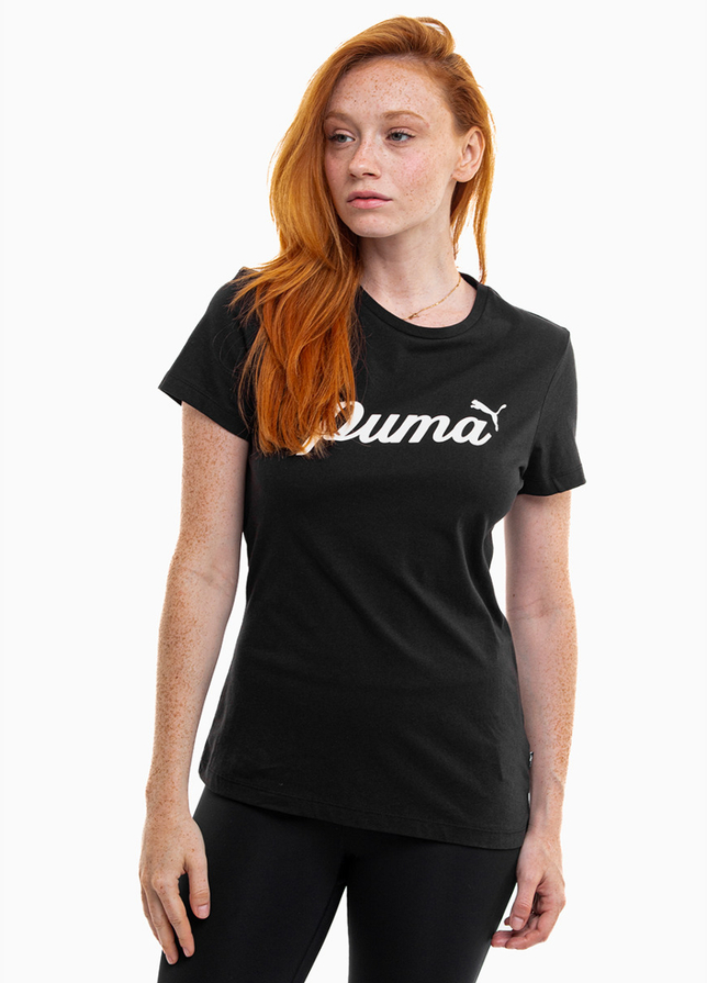 PUMA Damen T-Shirt ESS+Script 679315 01 PUMA Damen T-Shirt ESS+Script 679315 01