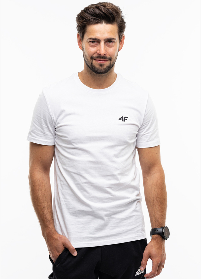 4F Herren T-Shirt M1154 4FWSS24TTSHM1154 10S 4F Herren T-Shirt M1154 4FWSS24TTSHM1154 10S