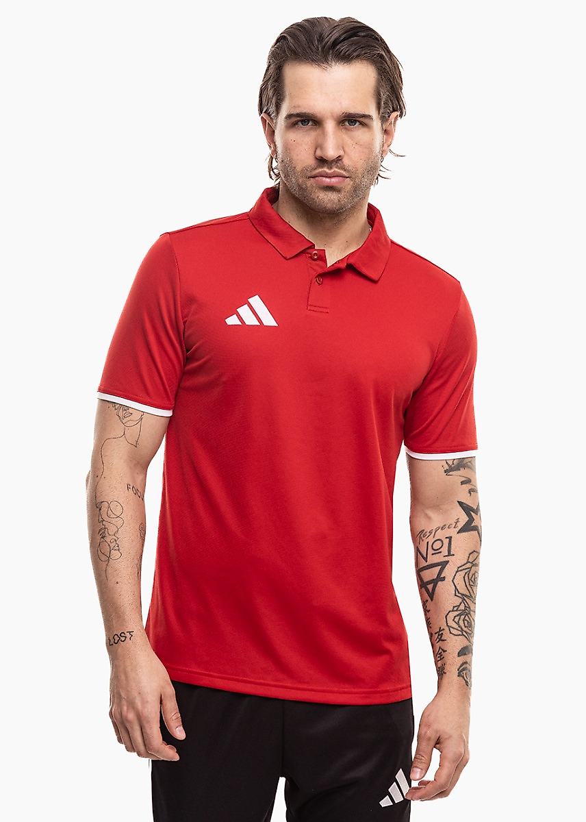 Herren T-Shirt adidas Entrada 26 Polo rot JZ6664