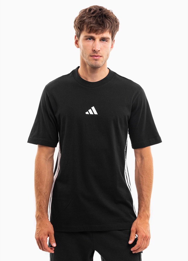 adidas Herren T-Shirt Essentials 3-Stripes Single Jersey JD1906 adidas Herren T-Shirt Essentials 3-Stripes Single Jersey JD1906