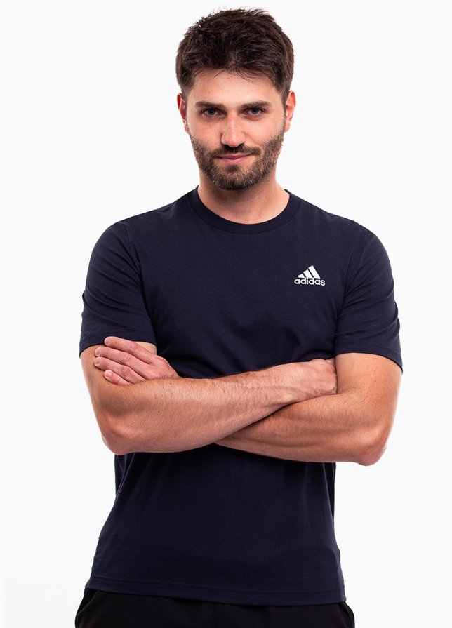 adidas Herren T-Shirt Essentials Jersey Embroidered Small Logo HY3404 adidas Herren T-Shirt Essentials Jersey Embroidered Small Logo HY3404