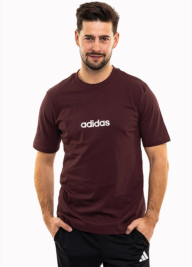 adidas Herren T-Shirt Essentials Linear Single JE8998 adidas Herren T-Shirt Essentials Linear Single JE8998