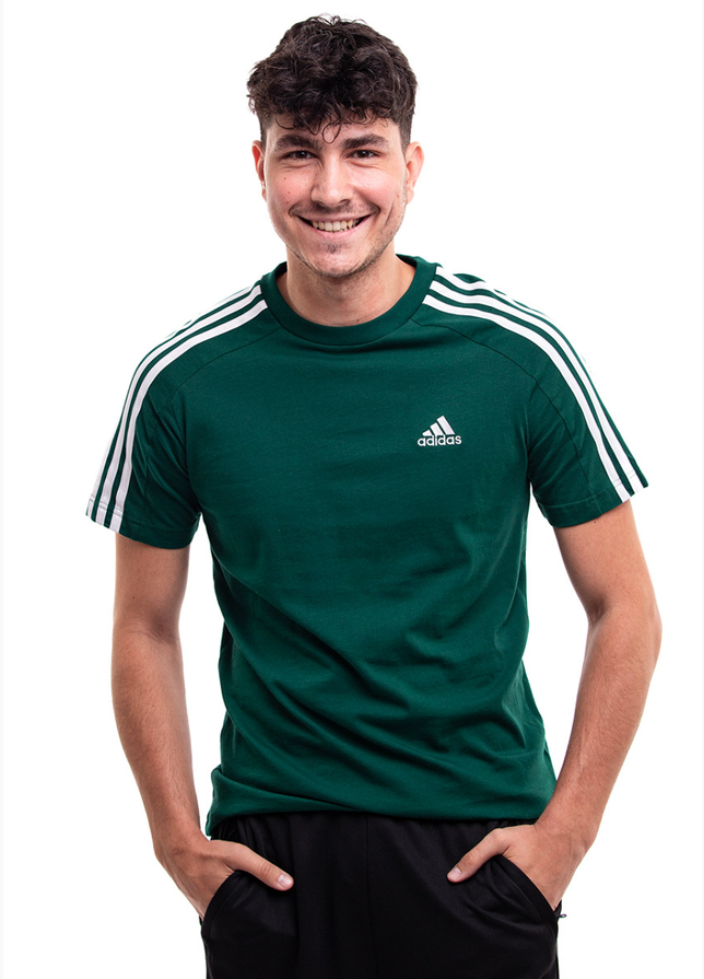 adidas Herren T-Shirt Essentials Single Jersey 3-Stripes Tee IS1333 adidas Herren T-Shirt Essentials Single Jersey 3-Stripes Tee IS1333