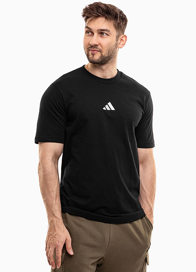 adidas Herren T-Shirt Essentials Small Logo Single Jersey JE9024 adidas Herren T-Shirt Essentials Small Logo Single Jersey JE9024