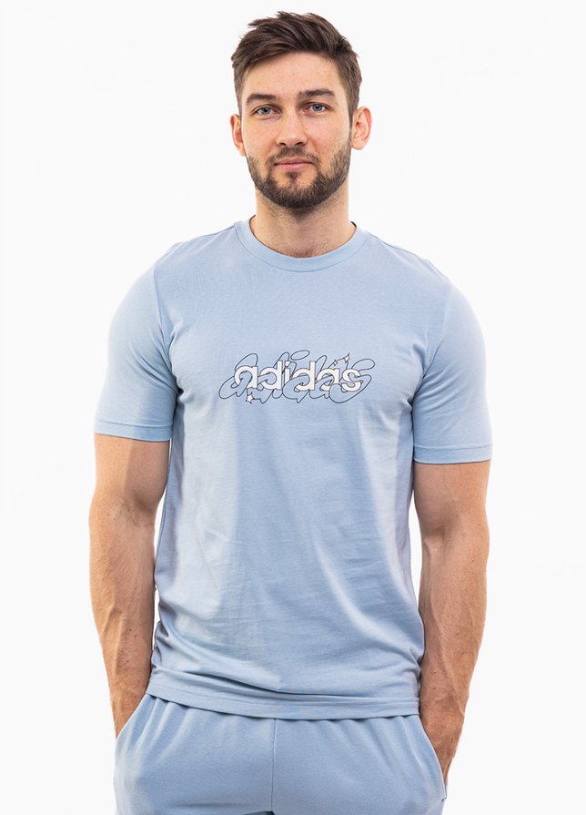 adidas Herren T-Shirt Illustrated Linear Graphic IS2867 adidas Herren T-Shirt Illustrated Linear Graphic IS2867