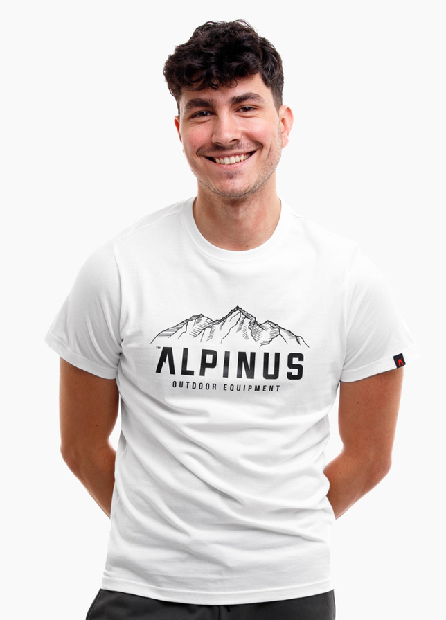 Alpinus Herren-T-Shirt Mountains FU18517 Alpinus Herren-T-Shirt Mountains FU18517
