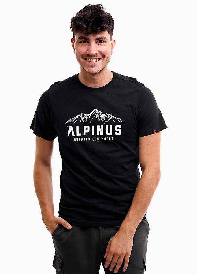 Alpinus Herren-T-Shirt Mountains FU18523 Alpinus Herren-T-Shirt Mountains FU18523