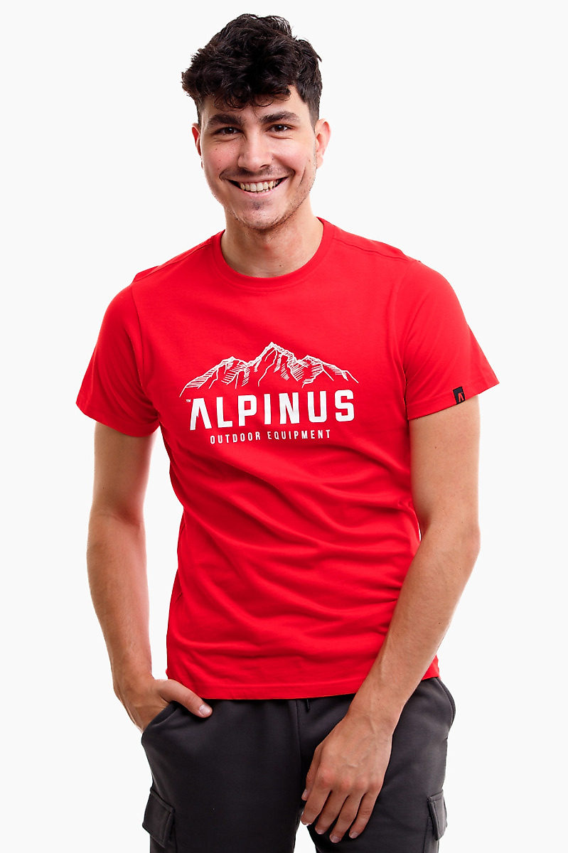 Alpinus Herren-T-Shirt Mountains FU18511