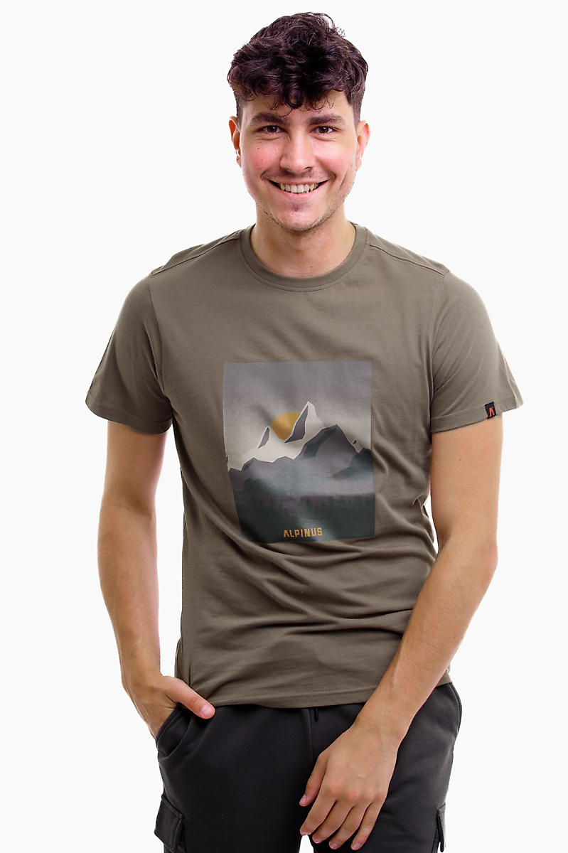 Alpinus Herren-T-Shirt Numbur FU18506