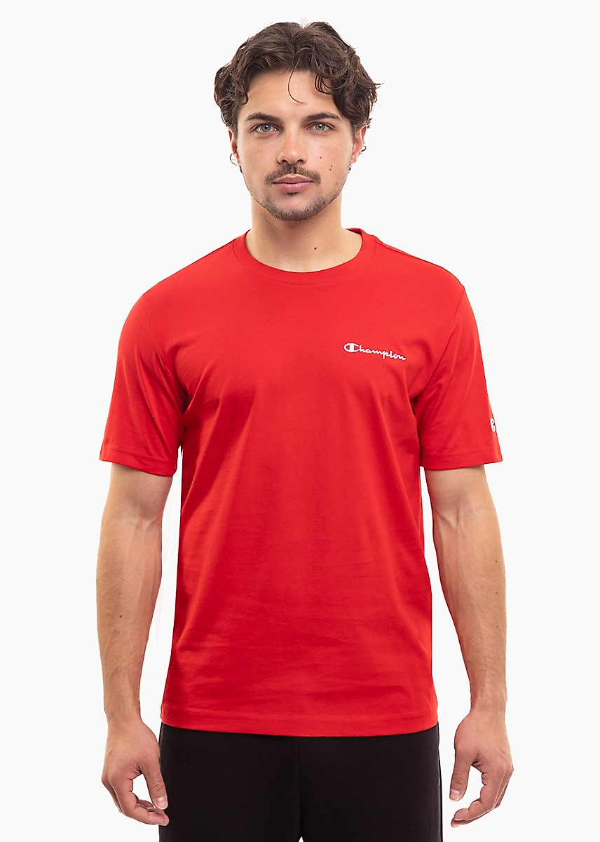 Herren T-Shirt Champion SS Tee rot 221798 RS067