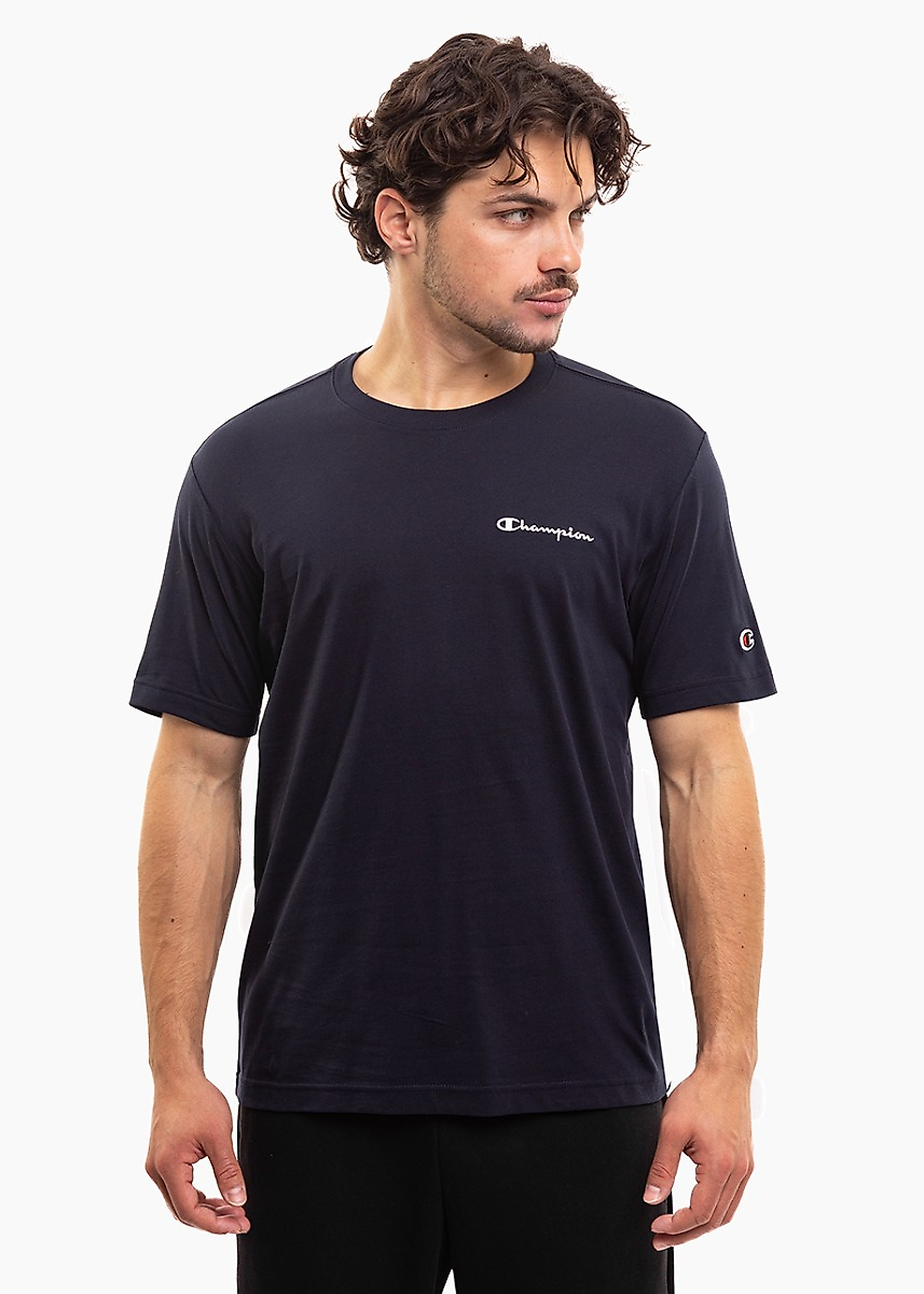 Herren T-Shirt Champion SS Tee marineblau 221798 BS501