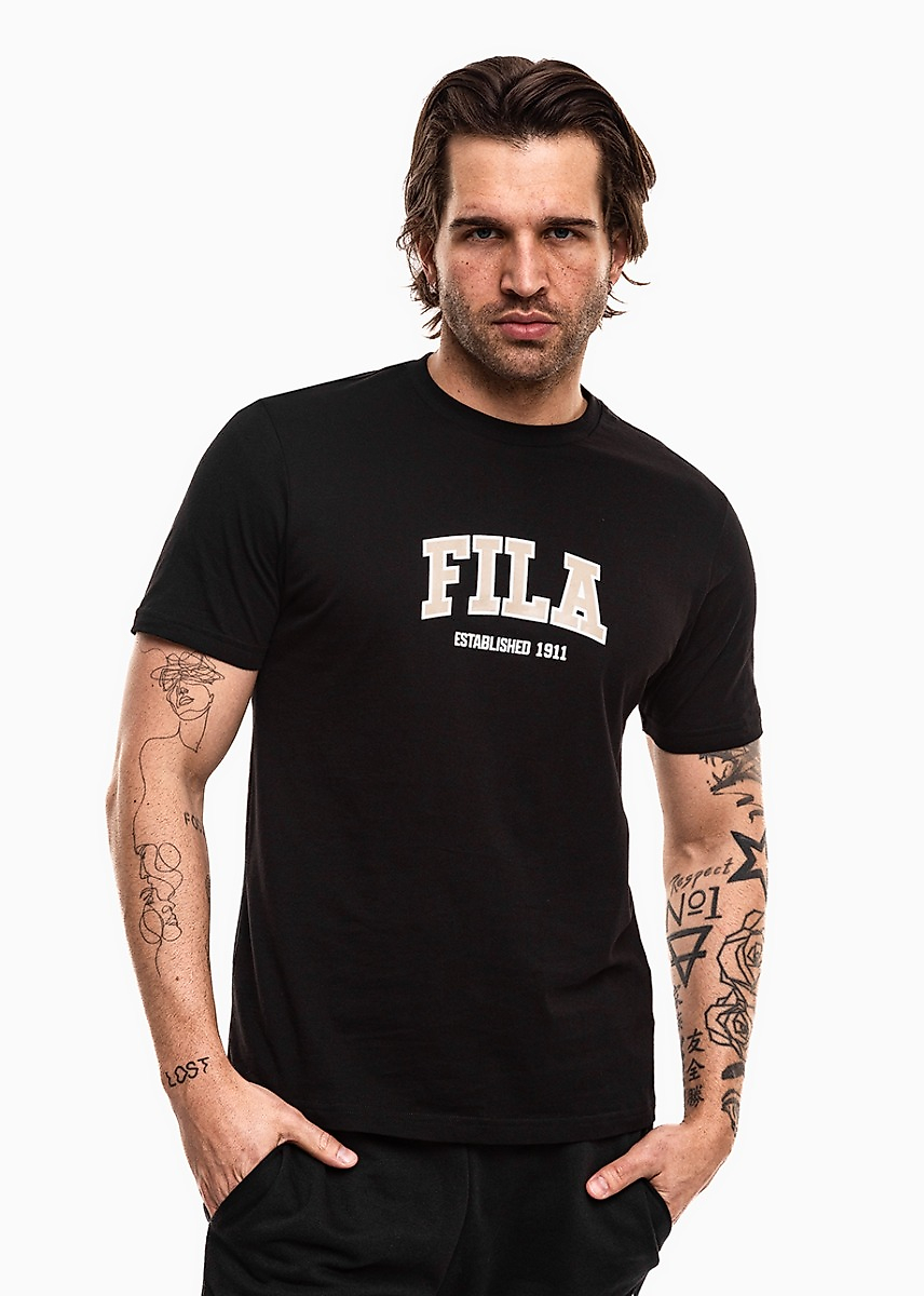 Herren T-Shirt Fila Rifredi schwarz FAM1219 80010