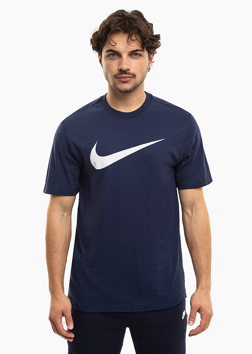 Herren T-Shirt Nike Nsw Tee Icon Swoosh marineblau DC5094 410