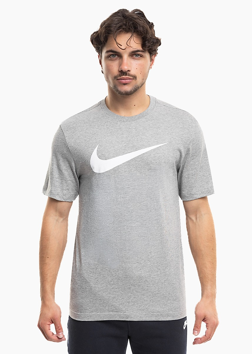 Herren T-Shirt Nike Sportswear Swoosh Tee Icon grau DC5094 063