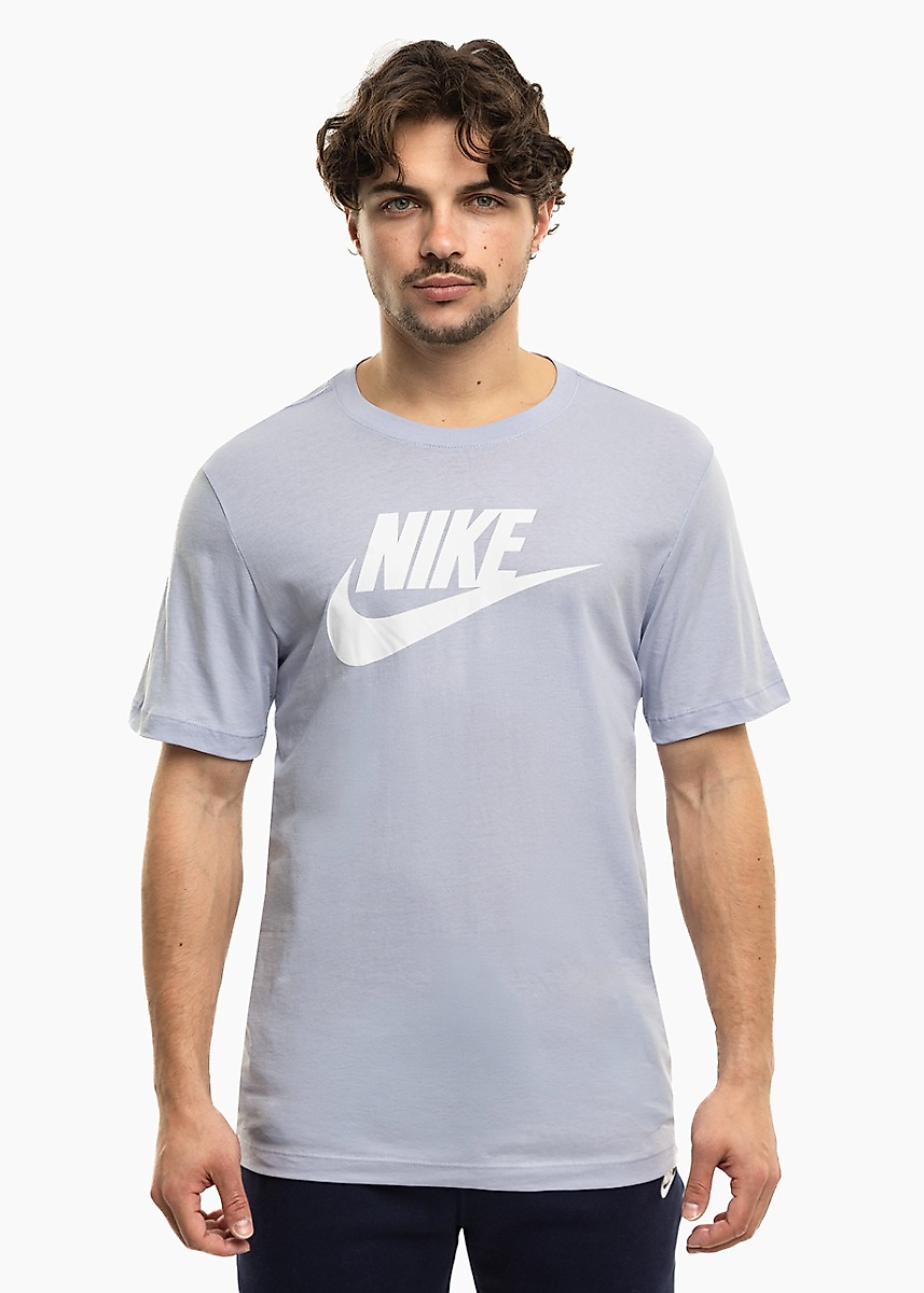 Herren T-Shirt Nike Tee Icon Futura hellgrau AR5004 057