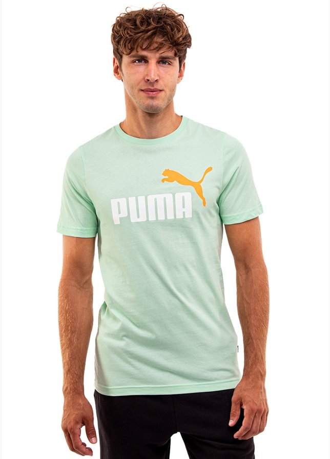 PUMA Herren T-Shirt ESS+ 2 Col Logo Tee 586759 88 PUMA Herren T-Shirt ESS+ 2 Col Logo Tee 586759 88