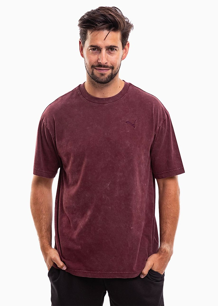 PUMA Herren T-Shirt Ess Elevated Relaxed Wash Tee 688048 96