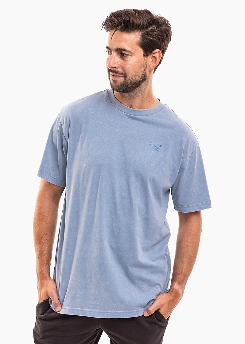 PUMA Herren T-Shirt Ess Elevated Relaxed Wash Tee 688048 34
