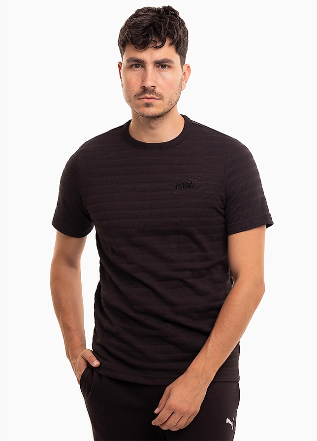 PUMA Herren T-Shirt Ess Elevated Structured Tee 684722 01 PUMA Herren T-Shirt Ess Elevated Structured Tee 684722 01