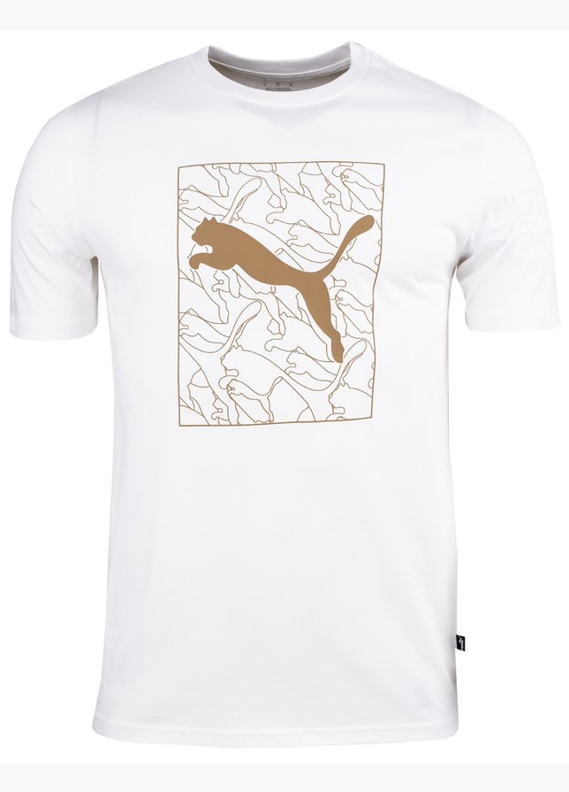 PUMA Herren T-Shirt Graphics Cat 677184 02 PUMA Herren T-Shirt Graphics Cat 677184 02